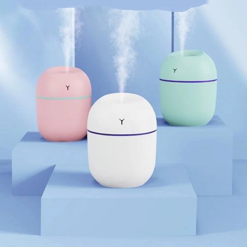 Portable Ultrasonic Humidifier USB LED