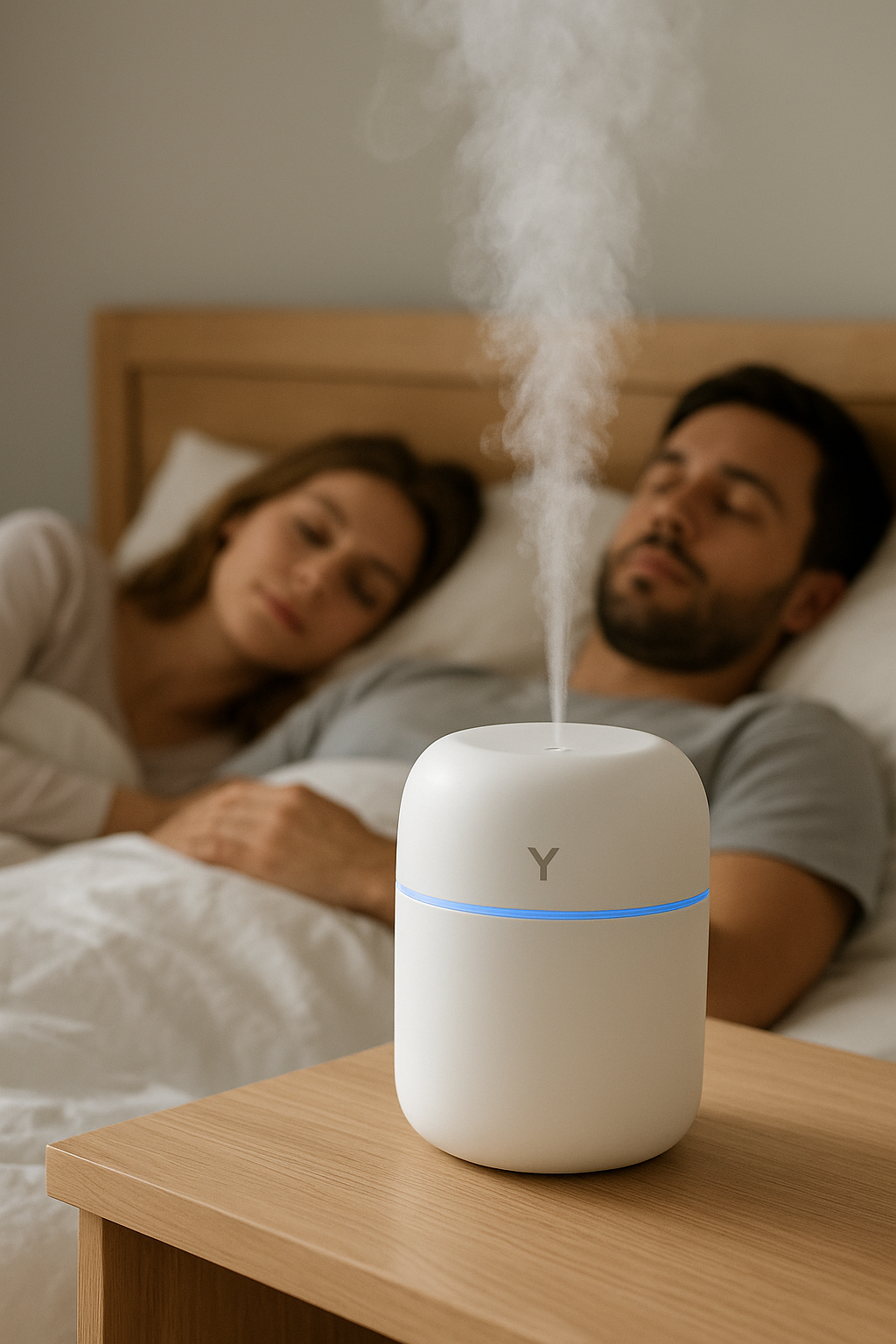 Portable Ultrasonic Humidifier USB LED